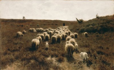 El regreso del rebaño, Laren de Anton Mauve